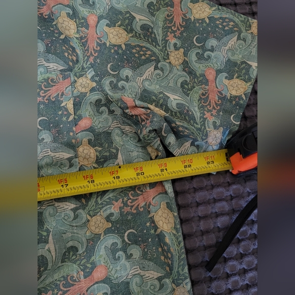Oromen Undersea Oasis Button Down Shirt Large - Picture 4 of 7